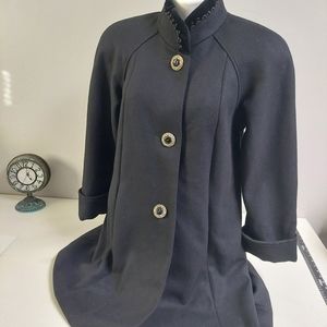 Worthington Vintage Long Sleeve Wool Long Coat